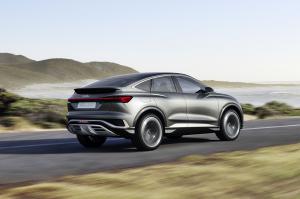 Audi Q4 Sportback e-tron Concept 2020 года 